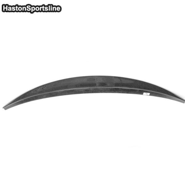 アウディ A4 S4 B8 B8.5 4 ドア 2009-2015 カーボンファイバーリアトランク スポイラー カスタム アクセサリー