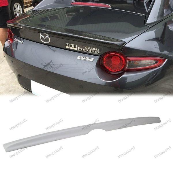 2016-2019 MX5 ロードスター マツダ MX-5 RF ND 4代目 リアスポイラーウイング FRP製 素地 未塗装品トランクスポイラー Dタイプ