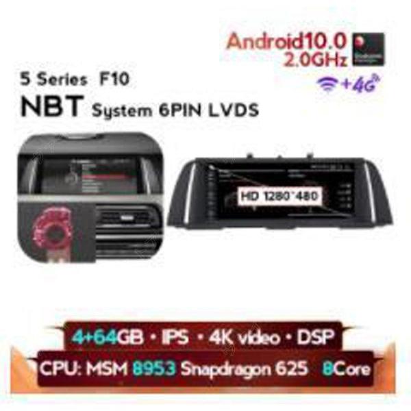 BMW ５シリーズ F10 2010-2016 アンドロイドナビ　MSM 8Core 4 64G NBT　　-YA-1045