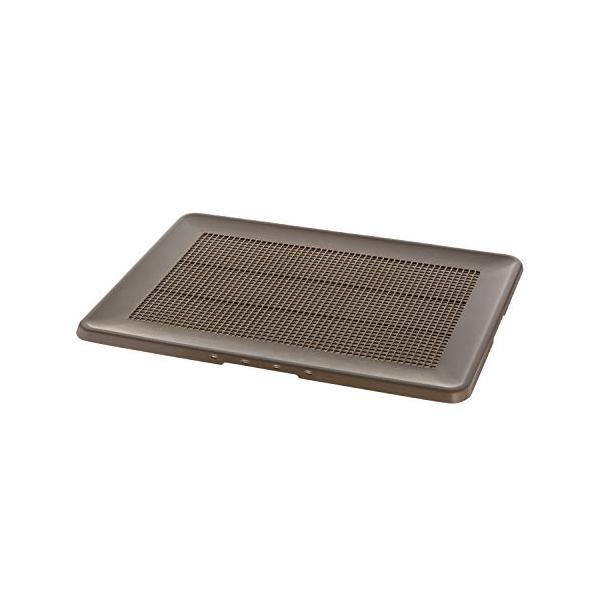 他サイト： リッチェル お掃除簡単フラットトレー ワイド ダークブラウンの商品画像