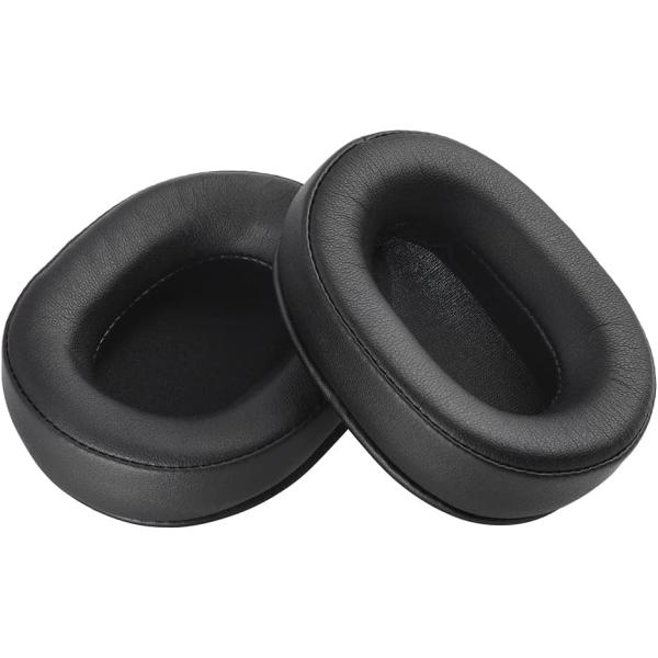 カラー：ブラック【モデル】交換用イヤーパッド Compatible With Audio Technica WS660BT ATH-WS660BT ワイヤレスオーバーイヤーヘッドホン【ビートを高める】この交換用イヤパッドで快適にリラックスで...