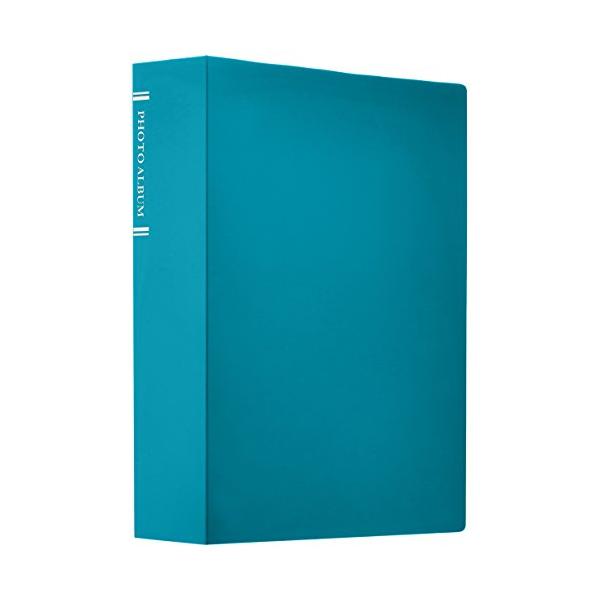 カラー：ブルーサイズ：Lスタイル：248枚収納本体サイズ:タテ206mm×ヨコ159mm×背幅49mm本体重量：340g・溶着式製本表紙:ポリプロピレン表紙(オモテ:鏡面処理/ウラ:ブラック)台紙：OPフィルム製L判3層台紙62枚スリップケ...