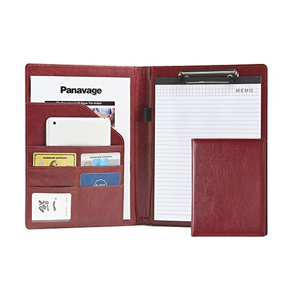 他サイト： Panavage バインダー A4 クリップボード PU クリップ ファイル 二つ折り 多機能の商品画像