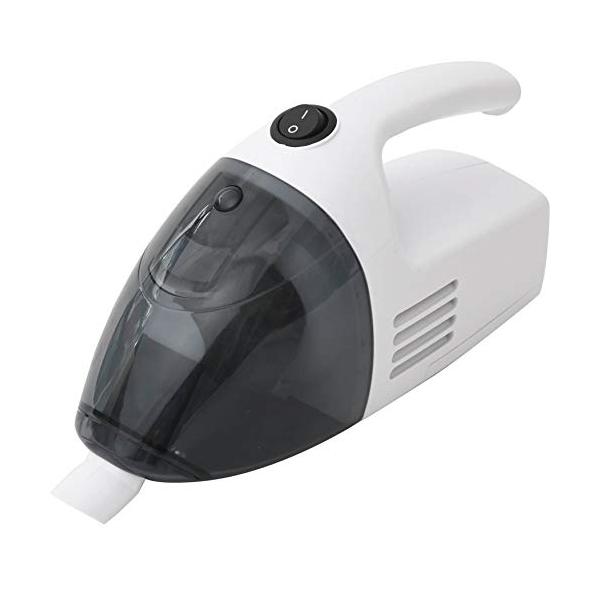 カラー：ホワイトサイズ：コンパクト本体サイズ:幅8.5×奥行20×高さ11cmハンディクリーナー 電池式 コンパクト電源:単三アルカリ乾電池×4本(乾電池別売)連続使用時間:35分集塵方式:ダストケース式(フィルター集塵式)スイッチ・表示:...