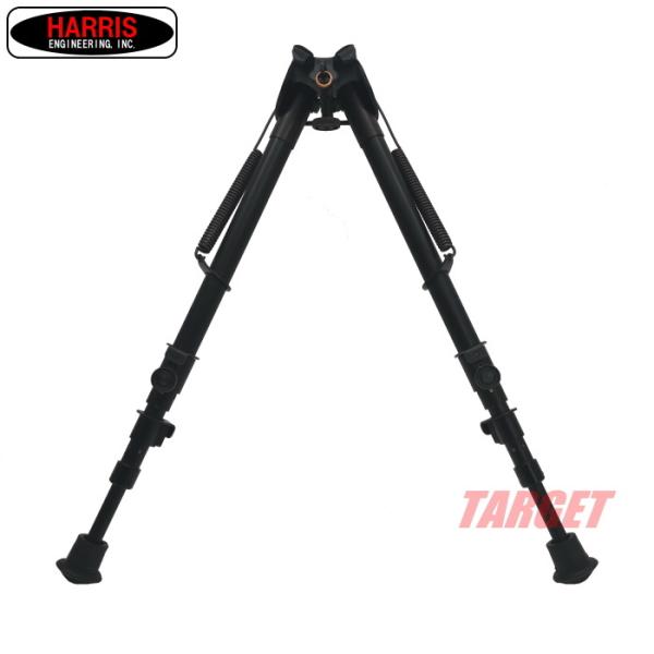 HARRIS製 バイポッド 固定式/脚5段階調整 ショート 高さ約15-21cm