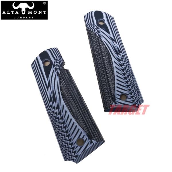 �A���^�����g S&amp;W 1911�p G10�O���b�v �p�l�� �t�@���f�[�V���� �u���b�N�t���X�g �A���r���H (ALTAMONT COLT M1911A1 �K�o�����g)