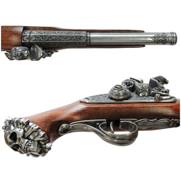 Denix フリントロック パイレーツピストル ドクロストック グレー 1103 G デニックス 海賊ピストル 装飾銃 レプリカ Buyee Buyee Japanese Proxy Service Buy From Japan Bot Online