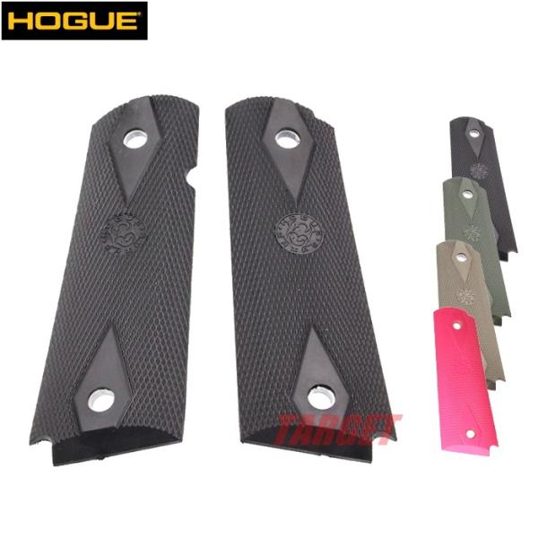 �y�l�グ�O�zHOGUE 1911�V���[�Y�p ���o�[�O���b�v �_�C���`�F�b�J�[ �p�l�� �u���b�N/OD/FDE/�s���N (�z�[�O COLT M1911A1 �K�o�����g)