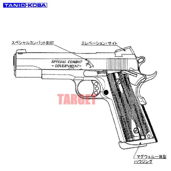 タニオコバ GM7 スペシャル コンバット モデルガン 塗装・発火 楽天市場】【エントリー最大ポイント10倍】TANIO-KOBA