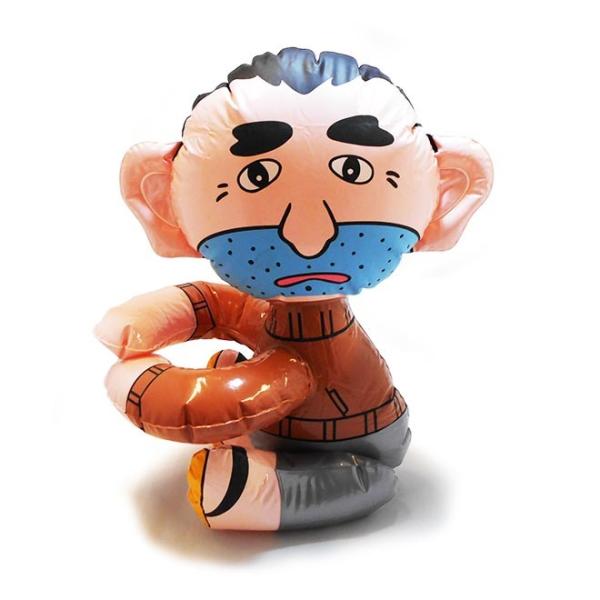 へんてこなおじさんダッコちゃんビニル人形 : 駄菓子とおもちゃ