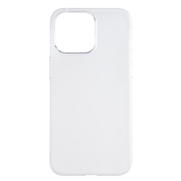 パワーサポート iPhone15 Pro MAX 背面カバー  エアージャケット for iPhone 2023 6.7inch 3眼レンズ クリア PJYC-71