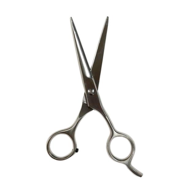 ご好評を頂きました「エクセレント 散髪鋏」が「鍛造ステンレス カットハサミ」に生まれ変わりました！鍛造ステンレス製の散髪用直刃ハサミです。滑らかな切れ味でお好みのヘアスタイル自由自在。直線的な刃の作りで髪の毛がカットしやすい。・素材：本体/...