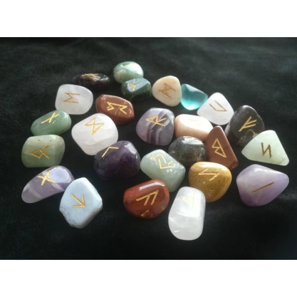 ミックス ルーンストーンセット 2nd すぐ実占で使えるベルベットバッグ