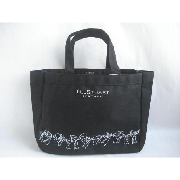 ジルスチュアート Jill Stuart エコバッグ リボン柄 ブラック 大 トートバック Js 0013 タルトビア 通販 Yahoo ショッピング