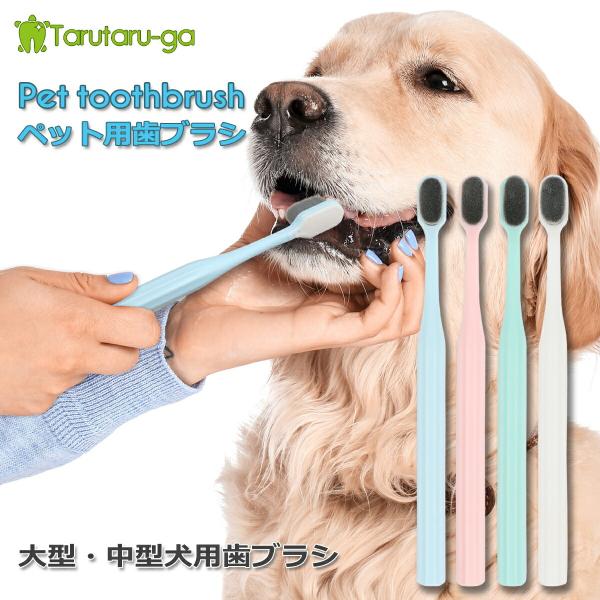 犬用 歯ブラシ やわらかめ 1本 大型犬 中型犬用 ペット用 イヌ