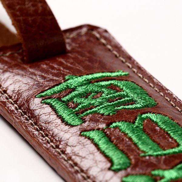 イタリアンレザーに刺繍致します！（革色7色・糸色10色