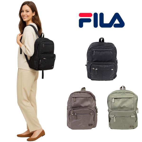 品女　リュック FILA（フィラ） リュックサック パック デイ ピムス 多機能リュック