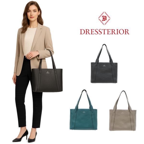 DRESSTERIOR（ドレステリア） レザートートA4ジャスト レディース 鞄