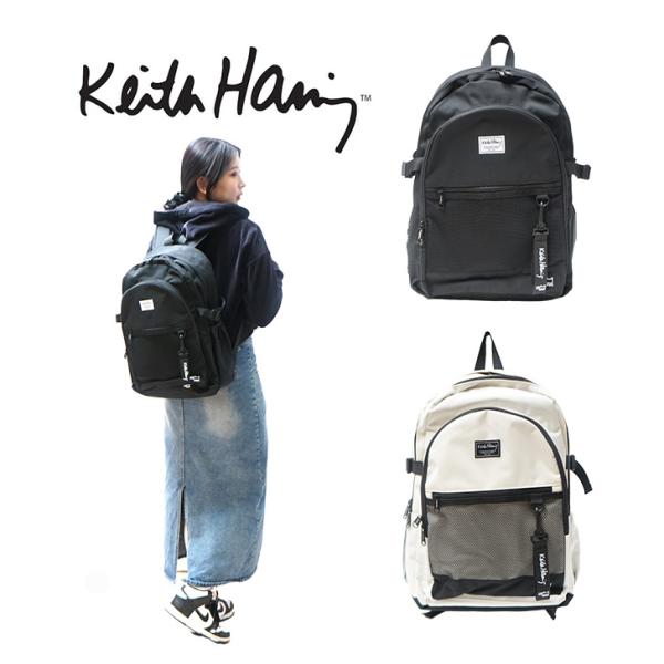 キースヘリング ボストンバッグ リュック 2way Keith Haring（キース ヘリング） 【KeithHaring】リュック 大容量