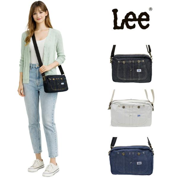 Lee ショルダーバッグ ショルダー 斜め掛け 斜め掛けバッグ サブバッグ 普段使い 使いやすい レディース メンズ 男女兼用 ギフト プレゼント ネイビー 320-05023