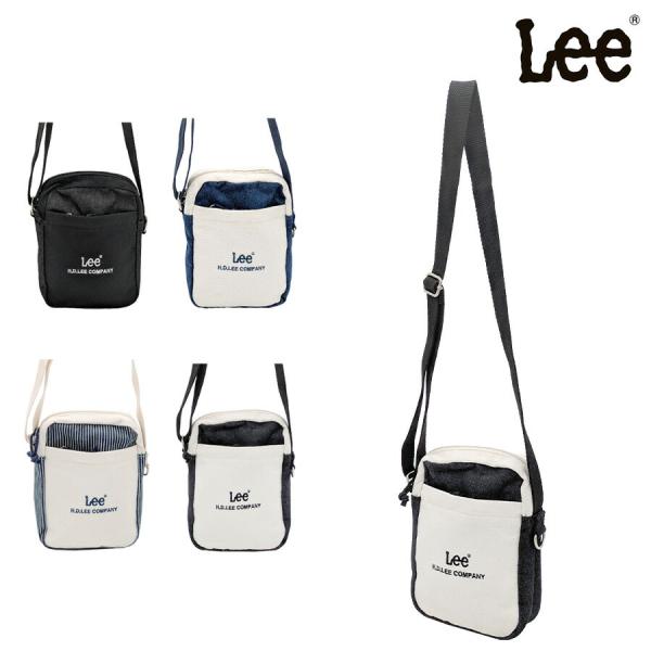 【クリックポスト/時間指定不可】【Lee】320-1400 Buddy 縦型ミニショルダー 斜め掛け 普段使い 使いやすい シンプル おしゃれ レディース プレゼント ブラック