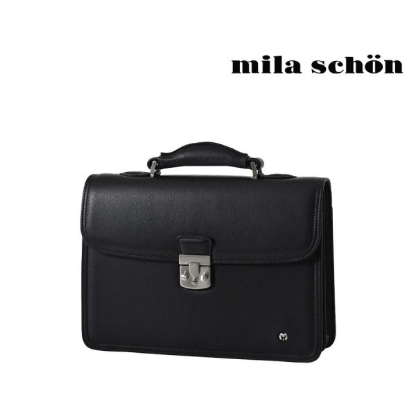 mila schon】193524 ミラショーン クレスタ ビジネスB5ハンドバッグ