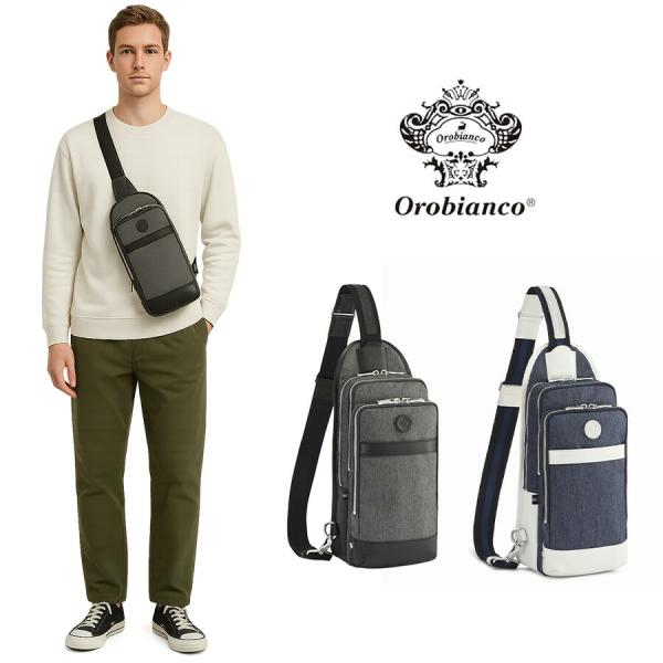 K624 Orobianco ワンショルダーバック Orobianco 93119 ジーンズ2 ボディバッグ ワンショルダーバッグ 斜め