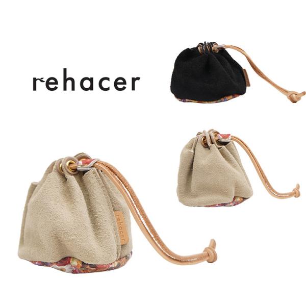 巾着＆ポーチ♡にゃんこ＆レディ rehacer 【レターパック配送】 レアセル 巾着ポーチ Re-09 ミニ