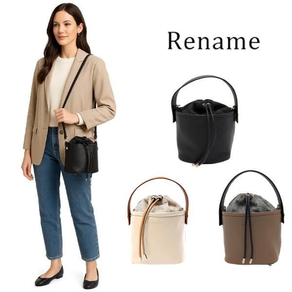 RENAME（リネーム） 【Rename】rsg24039 コンビ 巾着2WAYショルダー