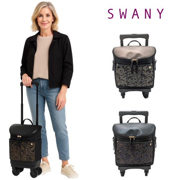 SWANY】d694ts18 KIRYU ショッピングキャリー お買い物 かばん 使い