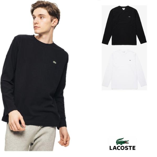 LACOSTE（ラコステ） 鹿の子地 ロングスリーブ Tシャツ (長袖) TH636EL