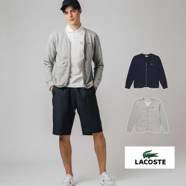 LACOSTE メンズ ジップカーディガン tashiro-sport_4138