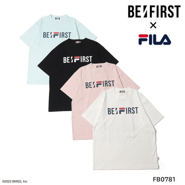 SALE FILA × BE:FIRST ロゴプリント Tシャツ (半袖) FB0781 