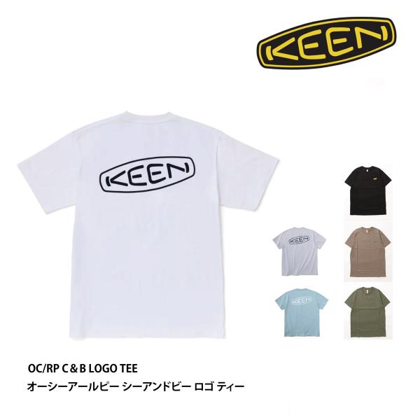 KEEN オーシーアールピー シーアンドビー ロゴ ティー OC/RP C＆B LOGOTEE『ポスト投函(日本郵便)対応商品』