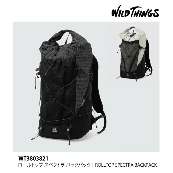 WILD THINGS（ワイルドシングス） ロールトップ スペクトラ バック
