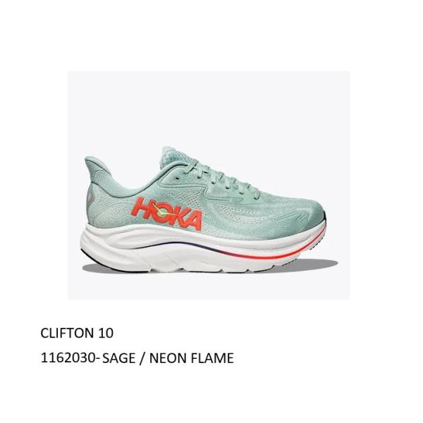 HOKA ONEONE（ホカ オネオネ） HOKA CLIFTON 10 1162030-SGNN(セージ