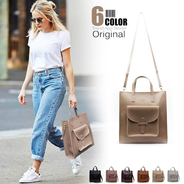 韓国 トートバック ショルダーバック 肩掛け 上品 スタッズ 2色 sb-bag458_1.jpg