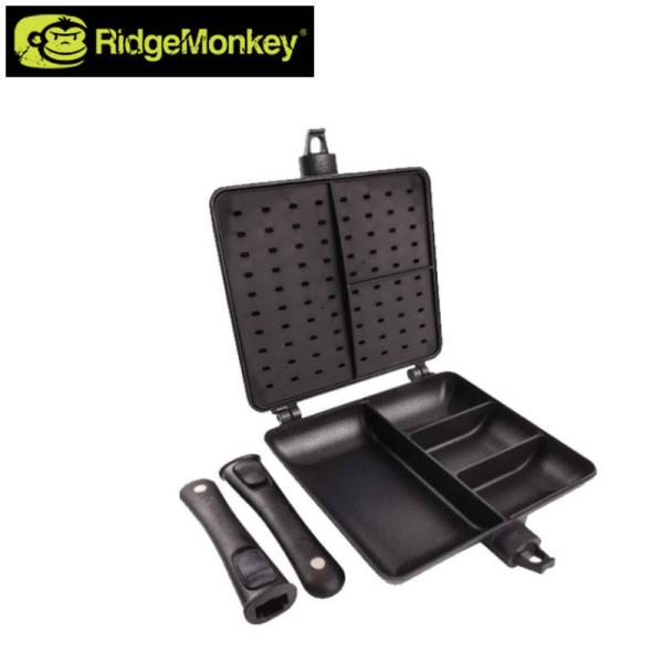 RidgeMonkey/bWL[ RlNgRr&amp;X`[}[Zbg ؒ\14ZNV̑ړIp Connect Combi and Steamer Set