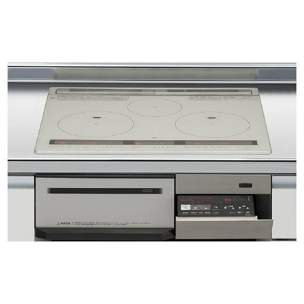 日立製 コンロ Ihヒーター 機能充実タイプ 3口フルih 無水両面焼グリル Ht M8stfs トップ シルバー フェイス シルバー レンジフード連動 Ht M8stfs 建具専門店 通販 Yahoo ショッピング