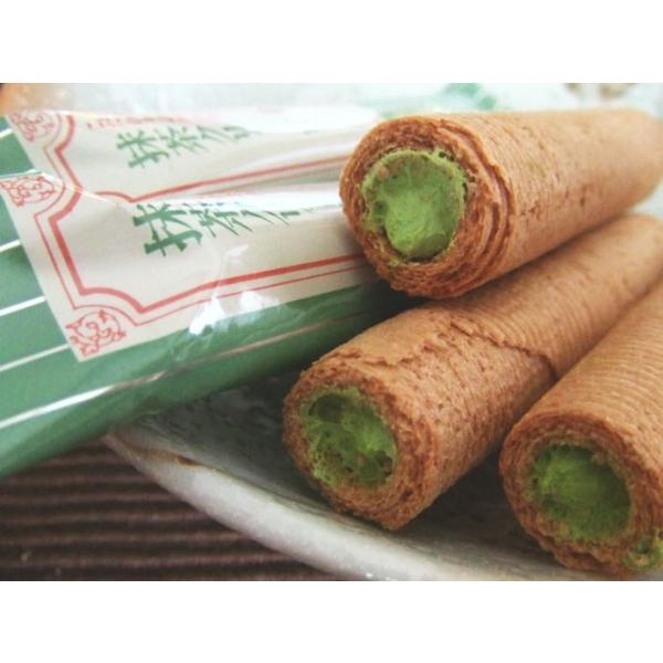 抹茶クリームロール10本入