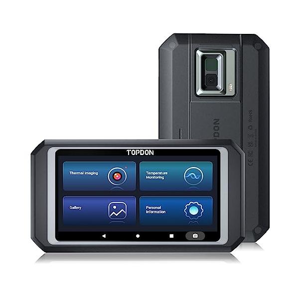 TOPDON TC003 サーモグラフィー 赤外線カメラ 透視、256x192 IR