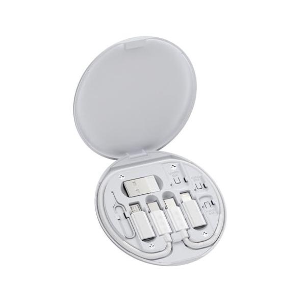 BIUTEFOR ライトニング タイプc 変換 多機能 ケーブル収納ケース USB-C アダプタ セット USB Type C ケーブル 60W PD