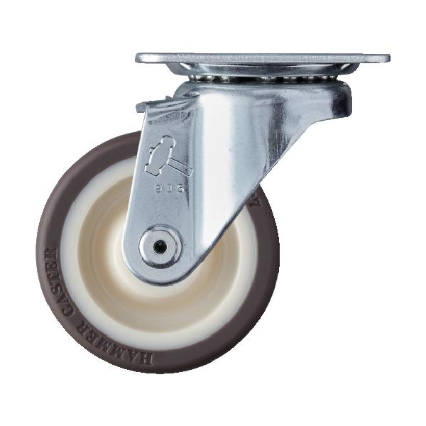 物流保管用品〜キャスター〜プレート式ウレタン車