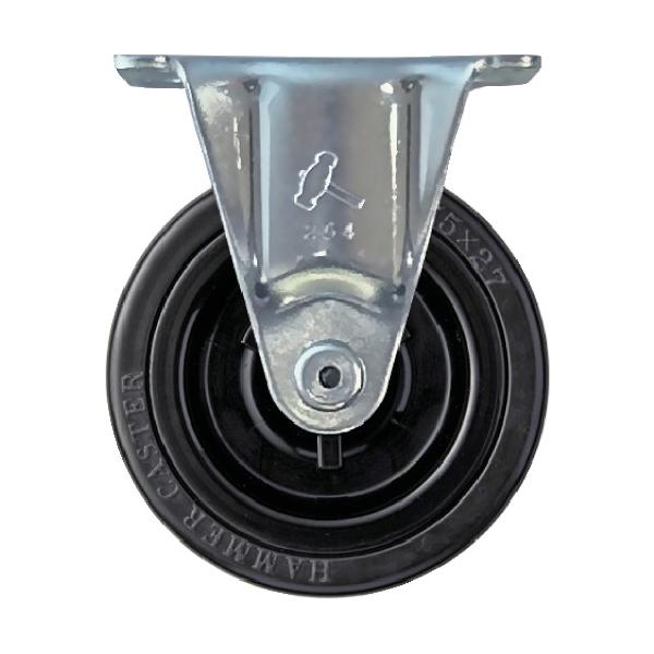 物流保管用品〜キャスター〜プレート式ゴム車