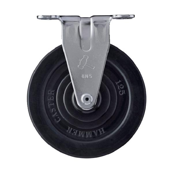 物流保管用品〜キャスター〜プレート式ゴム車