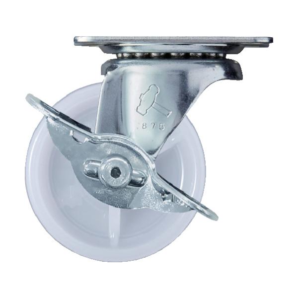 物流保管用品〜キャスター〜プレート式ナイロン車