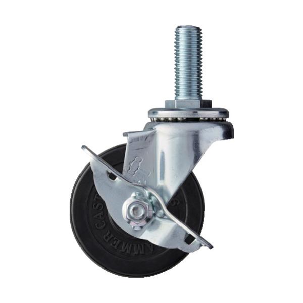 物流保管用品〜キャスター〜ねじ込み式ゴム車