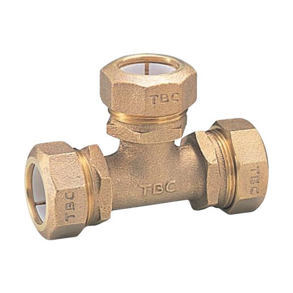 ＴＢＣ　ＰＥ継手チーズ１種２５ｍｍ （株）タブチ (25PT-1) (282-3381)