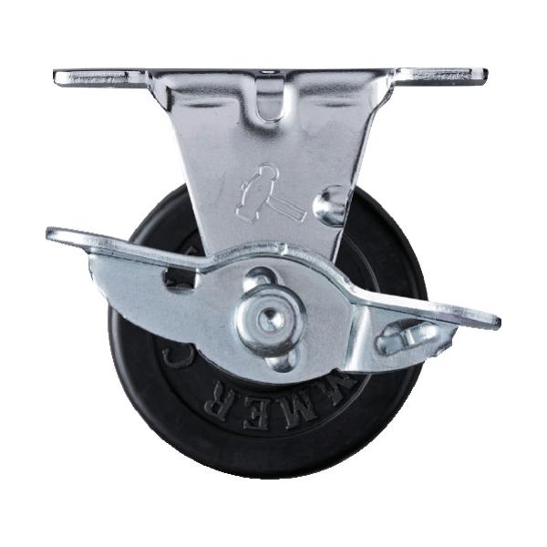 物流保管用品〜キャスター〜プレート式ゴム車