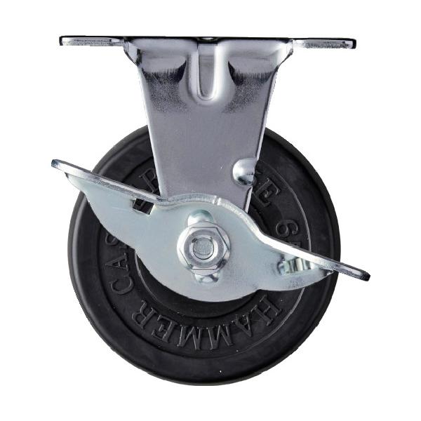 物流保管用品〜キャスター〜プレート式ゴム車